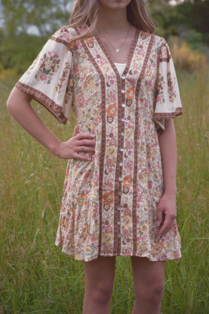 Folklore Mini Dress